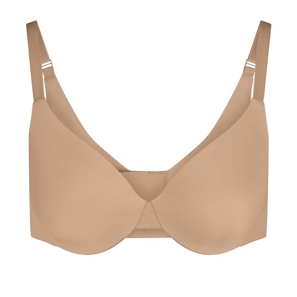 ⭐️NWT⭐️ SKIMS Smoothing Intimates Full Coverage Lightly Lined Bra~Clay~32D - Picture 2 of 4